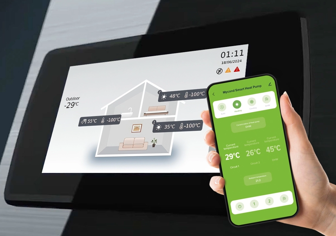 MyCond BeeSmart All-in-One intelligente Steuerung über App