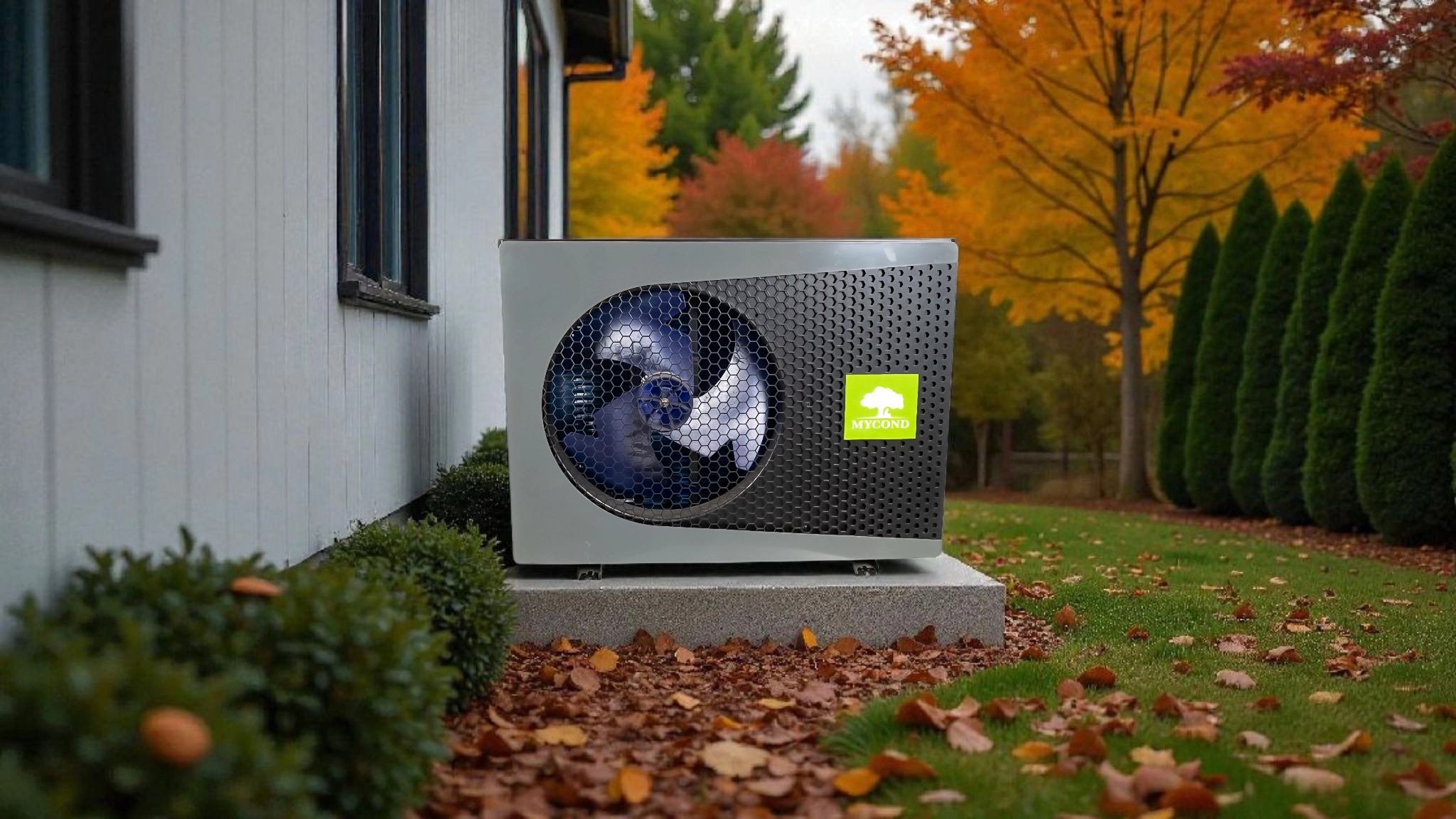 Automatische Regelung des Komforts Wärmepumpe Mycond BeeThermic