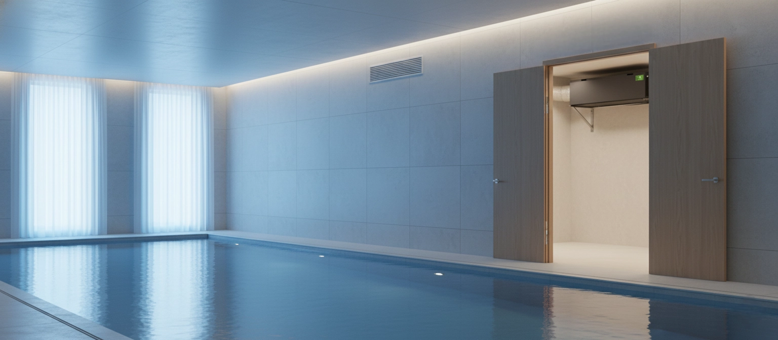 Kanalentfeuchter für Schwimmbäder saubere und trockene Atmosphäre Mycond MSHAC