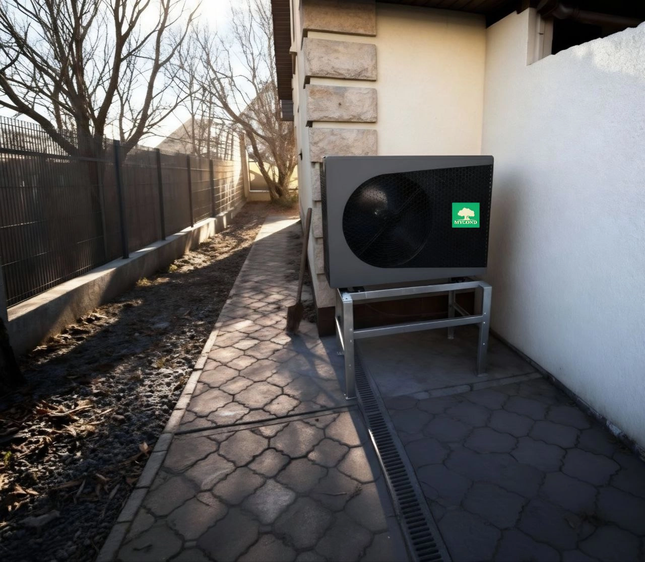 Wärmepumpe für den Winter und Sommer mit hoher Leistung Mycond BeeThermic